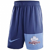 Men's Texas Rangers Nike Royal Cooperstown Collection Dry Fly Shorts FengYun,baseball caps,new era cap wholesale,wholesale hats